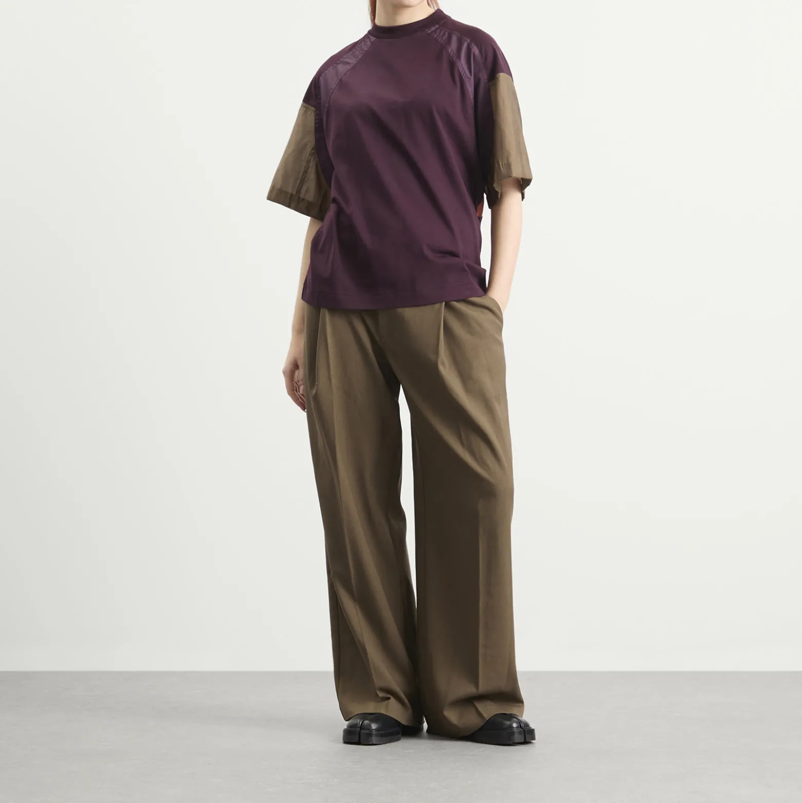 TOGA Cotton Taffeta T-Shirt