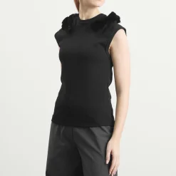 TOGA Double Face Jersey Sleeveless Top