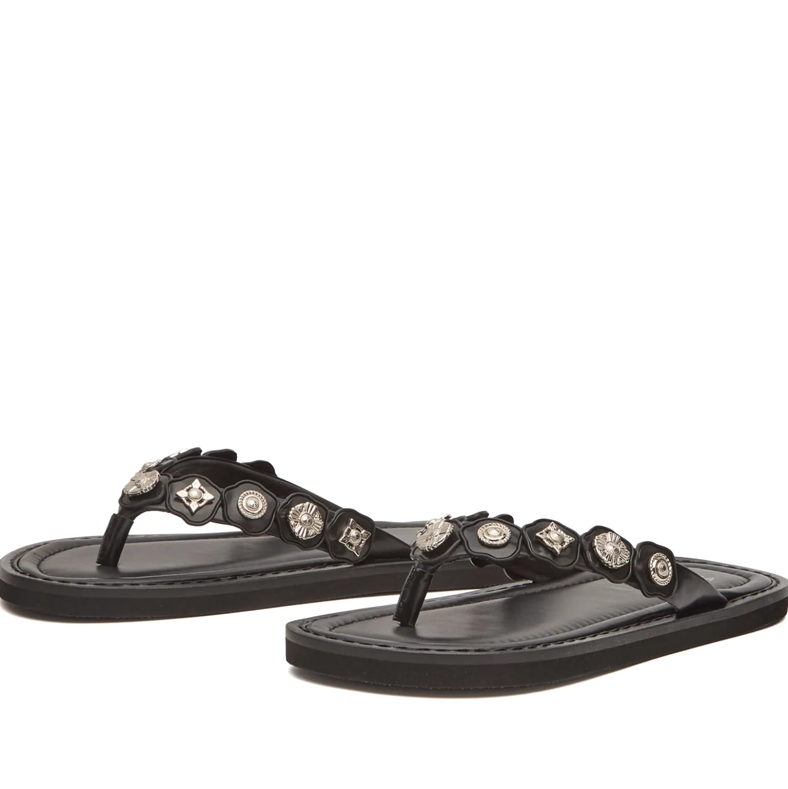 TOGA PULLA Leather Flip Flops