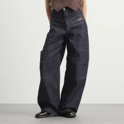 Tolu Coker Banana Pants In Denim
