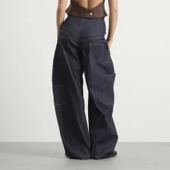 Tolu Coker Banana Pants In Denim