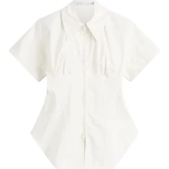 Tolu Coker Panelled Contoured Bustier Blouse