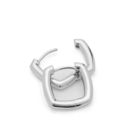 Tom Wood Frame Hoop Earrings - Small