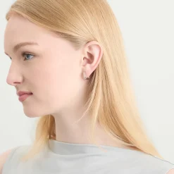 Tom Wood Frame Hoop Earrings - Small