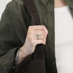 Tom Wood Kay Leopard Jasper Ring Presented by END.