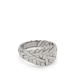 Tom Wood Small Quilt Ring