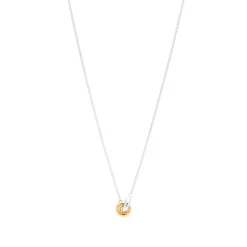 Tom Wood 20.5" Sphere Double Pendant Necklace