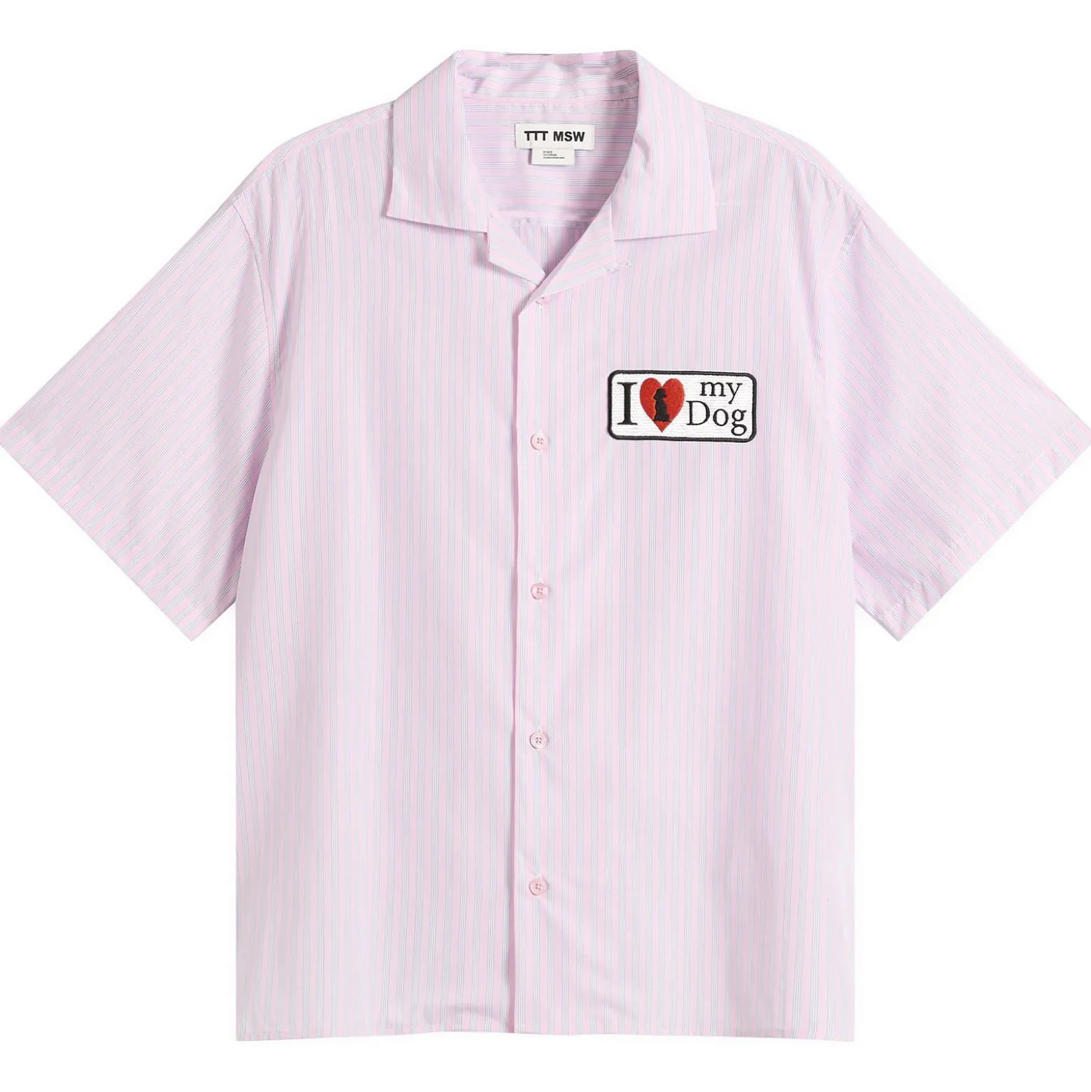 TTT MSW I Love My Dog Half Sleeve Shirt