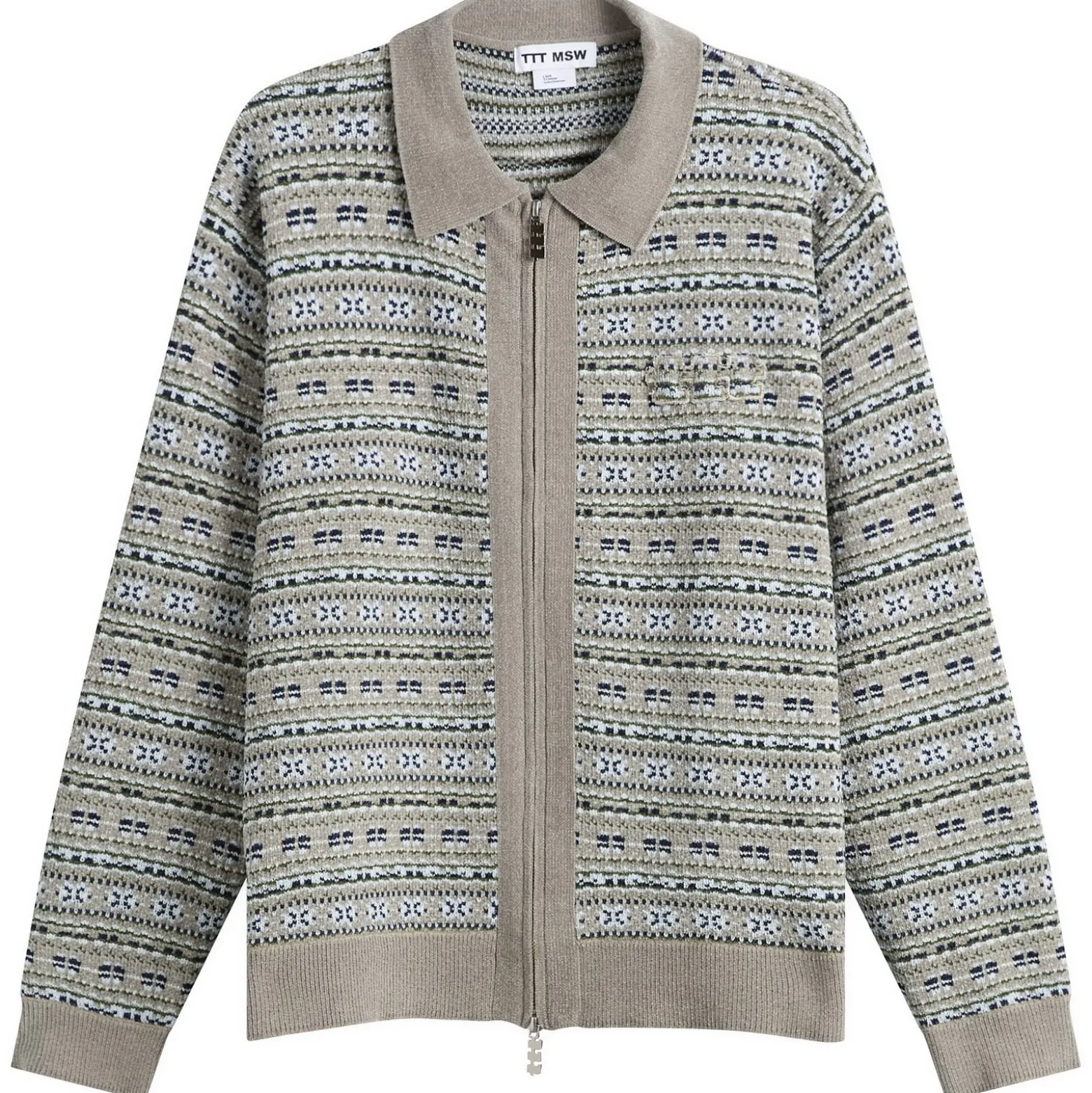 TTT MSW Zip Knit Cardigan