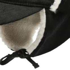 TwoJeys Heavy Silver Black Earflap Cap
