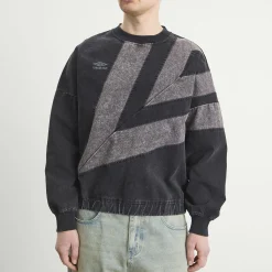 Umbro Washed Diamond Drill Sweat