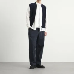Universal Works Arten Seersucker Attendant Overshirt