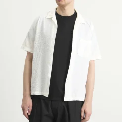 Universal Works Arten Seersucker Road Shirt