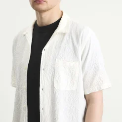 Universal Works Arten Seersucker Road Shirt