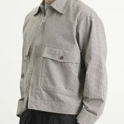 Universal Works Lucas Cotton Check S130 Jacket