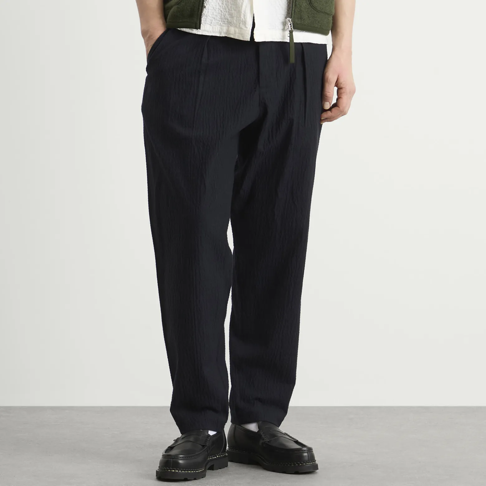 Universal Works Ospina Cotton Pleated Track Pant