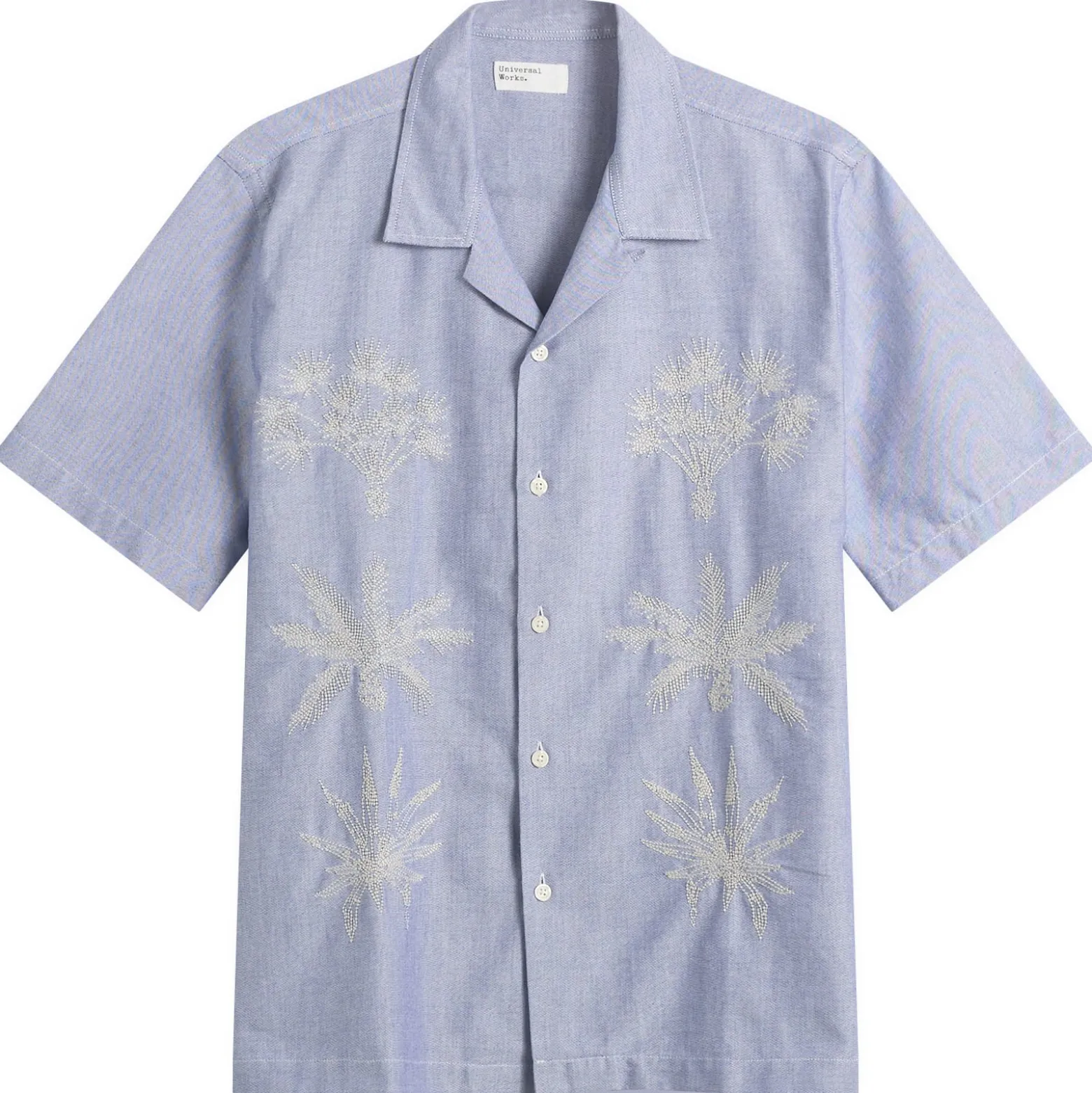 Universal Works Oxford Shirting Road Trip Shirt