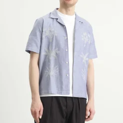 Universal Works Oxford Shirting Road Trip Shirt