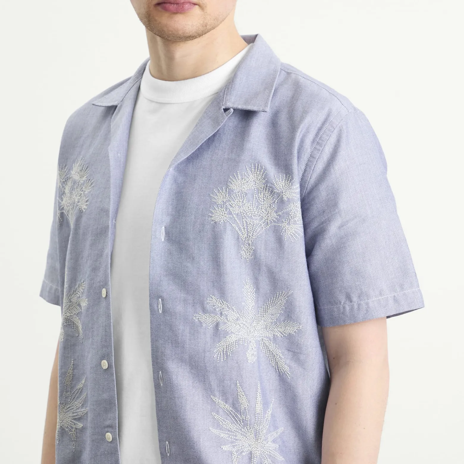 Universal Works Oxford Shirting Road Trip Shirt