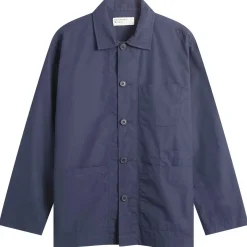 Universal Works Peached Poplin Bakers Overshirt