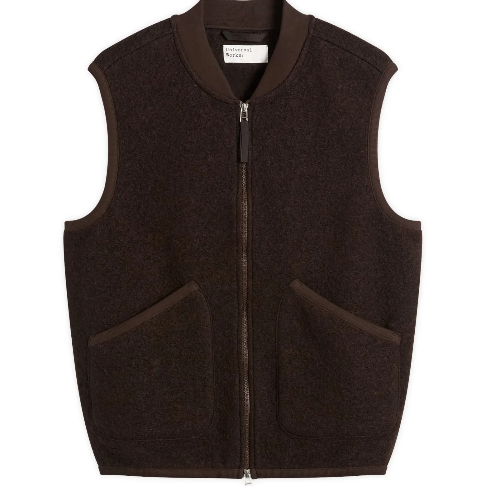 Universal Works Presented by END. Wool Fleece Zip Waistcoat