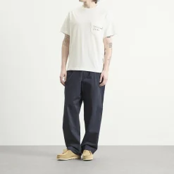 Universal Works Script Logo Pocket T-shirt
