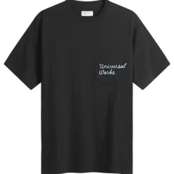 Universal Works Script Logo Pocket T-shirt