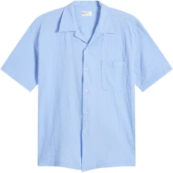 Universal Works Seersucker Shirting Road Shirt