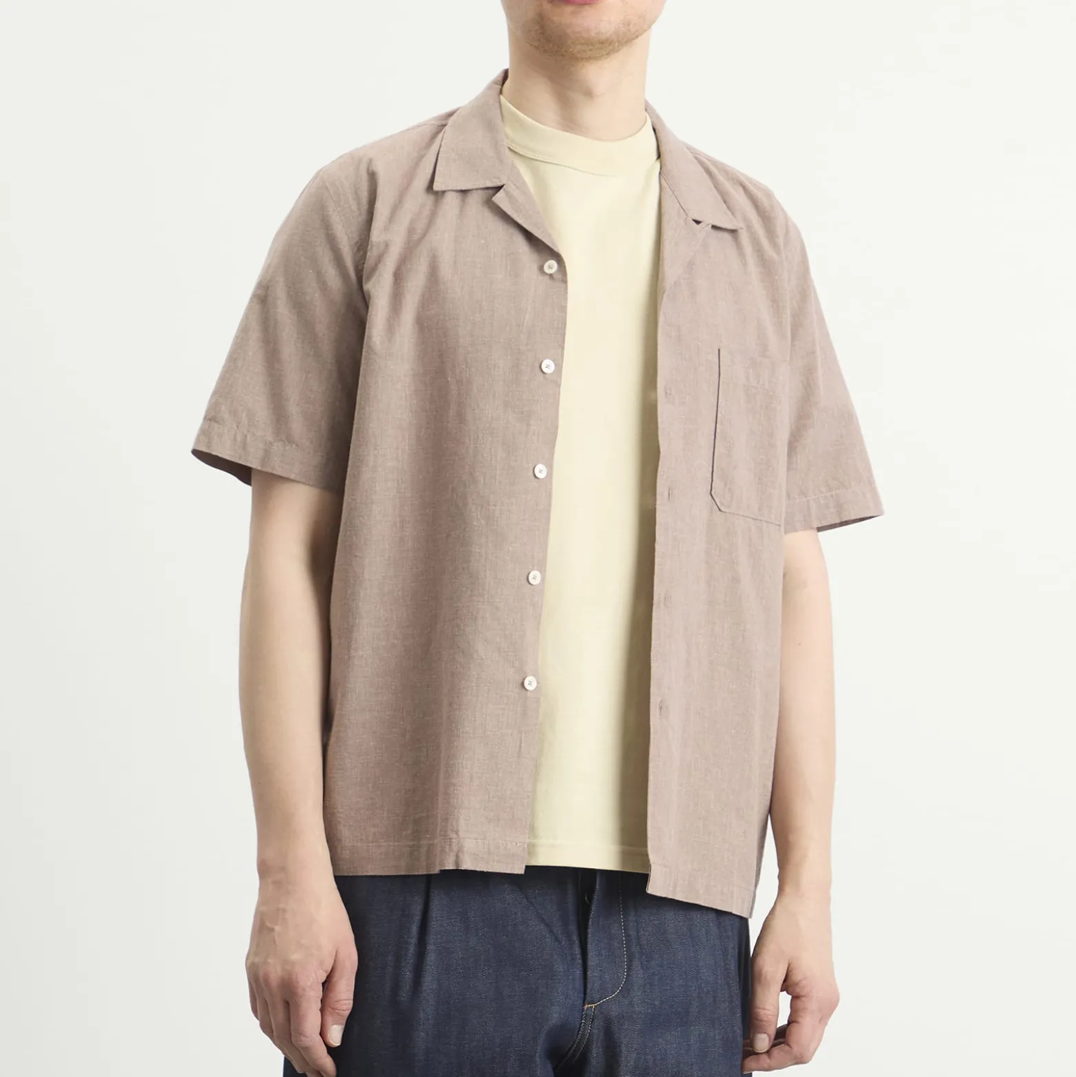 Universal Works Sido Linen Mix Road Shirt