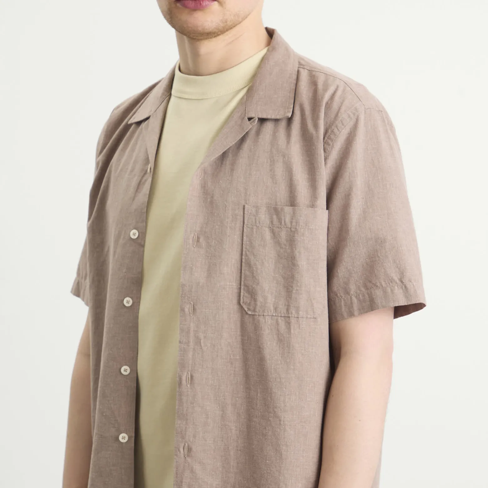 Universal Works Sido Linen Mix Road Shirt