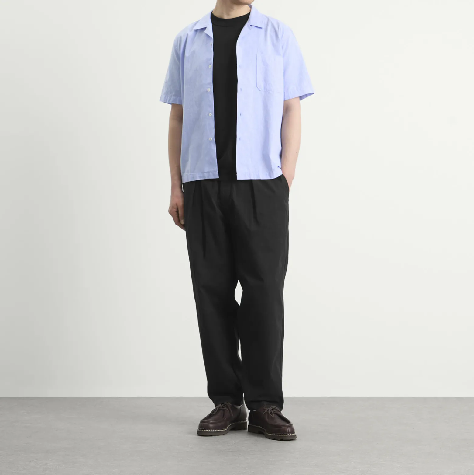 Universal Works Sido Linen Mix Road Shirt