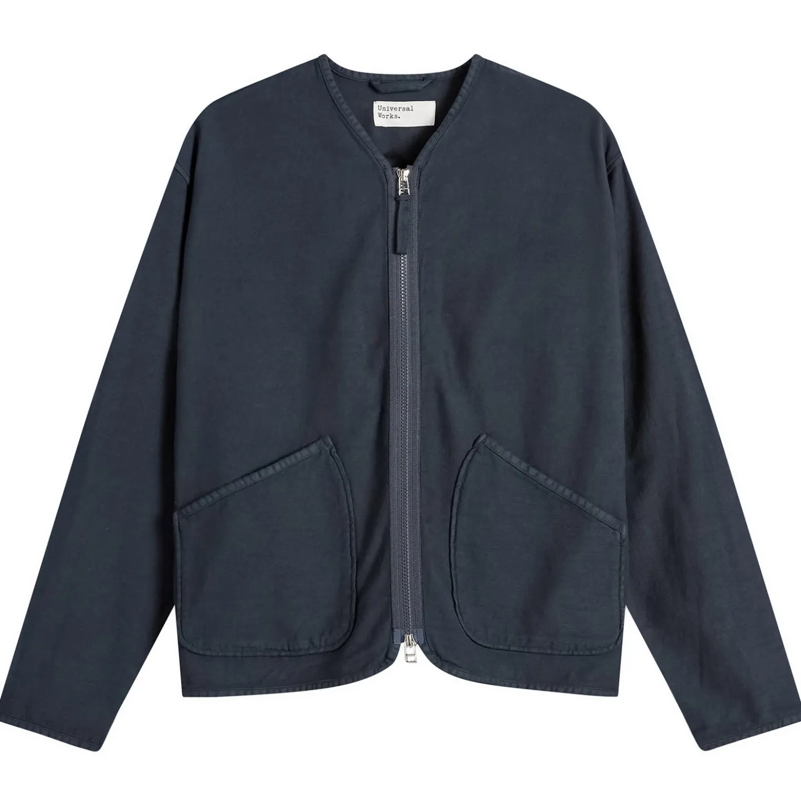 Universal Works Slub Sateen Zip Liner Jacket