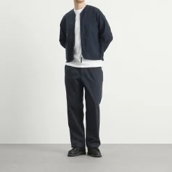 Universal Works Slub Sateen Zip Liner Jacket