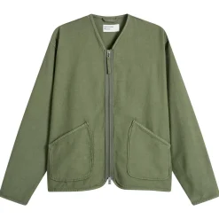 Universal Works Slub Sateen Zip Liner Jacket