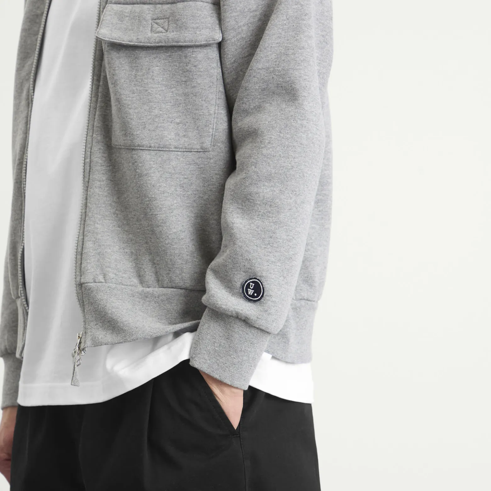 Universal Works TylerZip Sweat Jacket