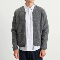 Universal Works Wool Fleece Zip Bomber - Presented by END.