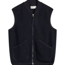 Universal Works Wool Fleece Zip Waistcoat