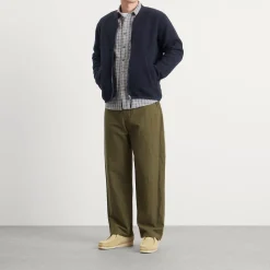 Universal Works Wool Fleece Zip Bomber