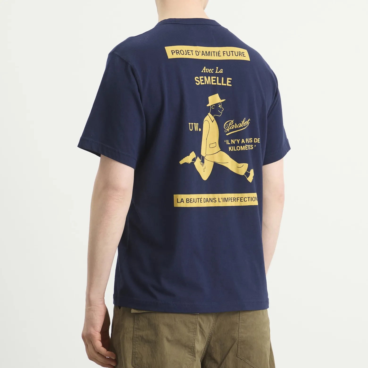 Universal Works x Paraboot Jersey Print Tee