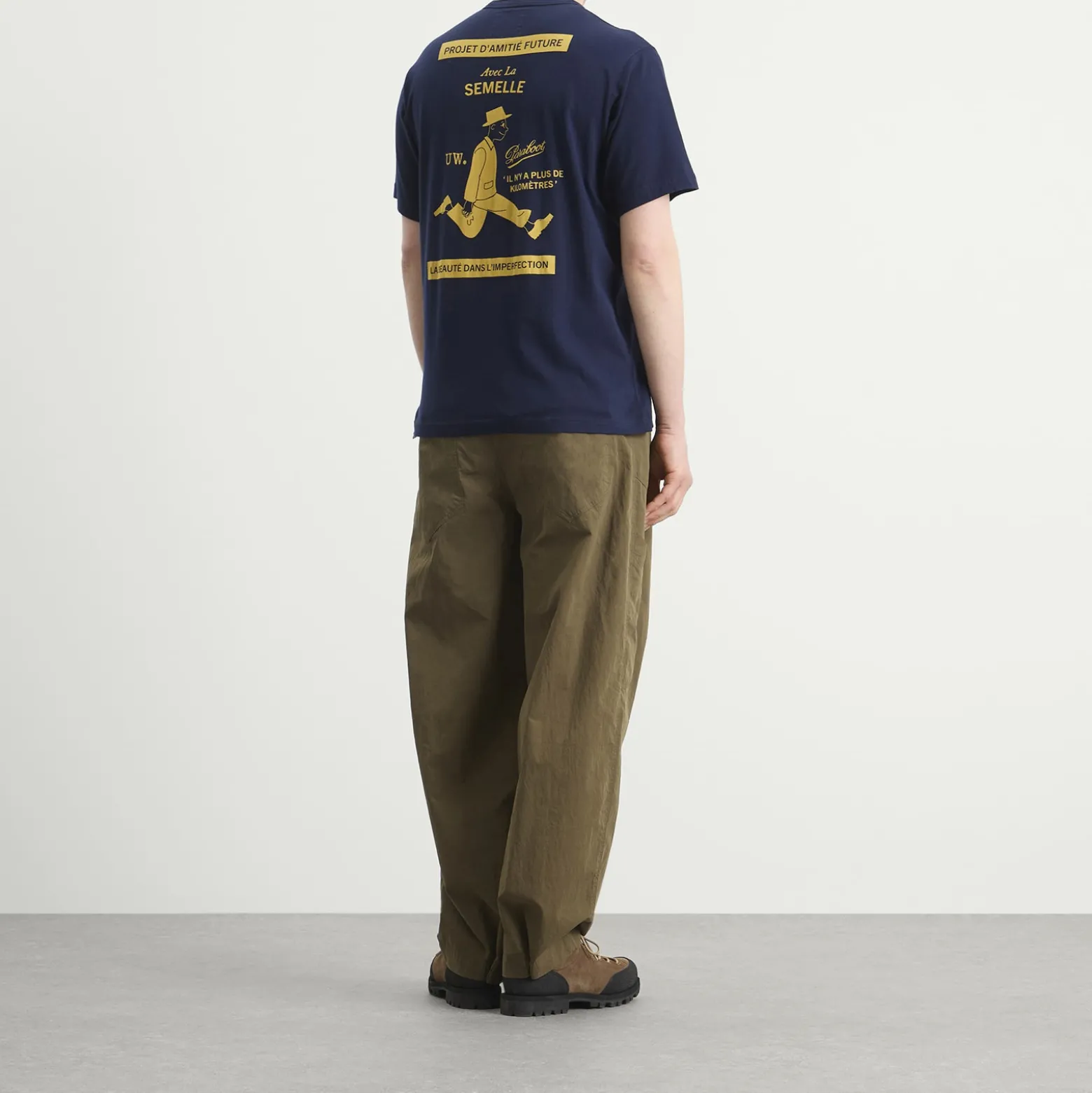 Universal Works x Paraboot Jersey Print Tee