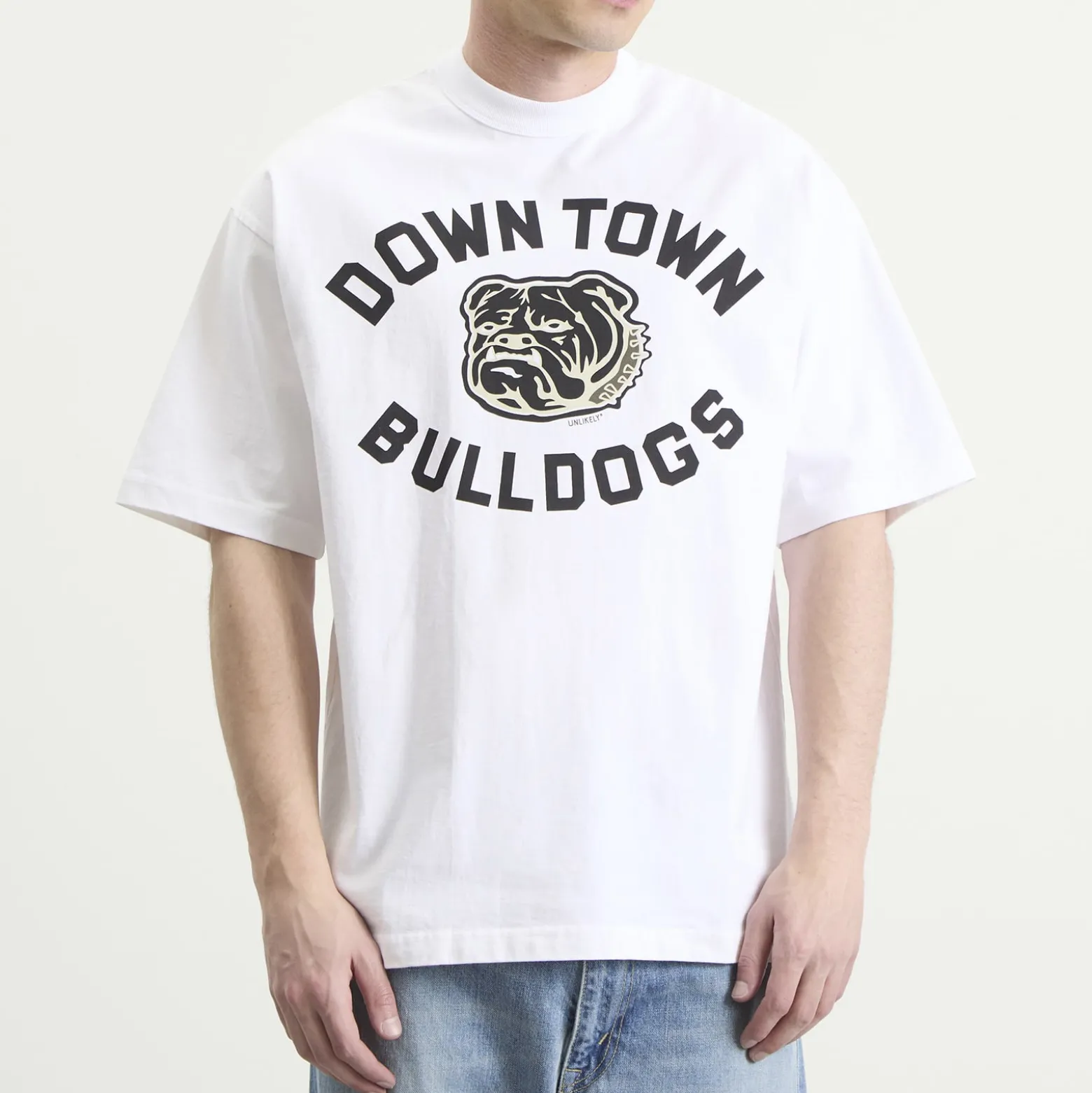 Unlikely Dry Goods "BULLDOGS" Graphic T-Shirt