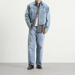 Unlikely Dry Goods Time Travel Wide Selvedge Jeans