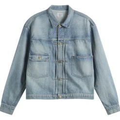 Unlikely Dry Goods Time Travel Denim Trucker Jacket