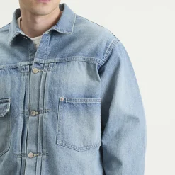 Unlikely Dry Goods Time Travel Denim Trucker Jacket