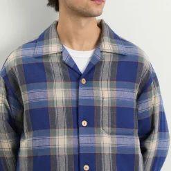 Visvim Keesey Check Down Shirt Jacket