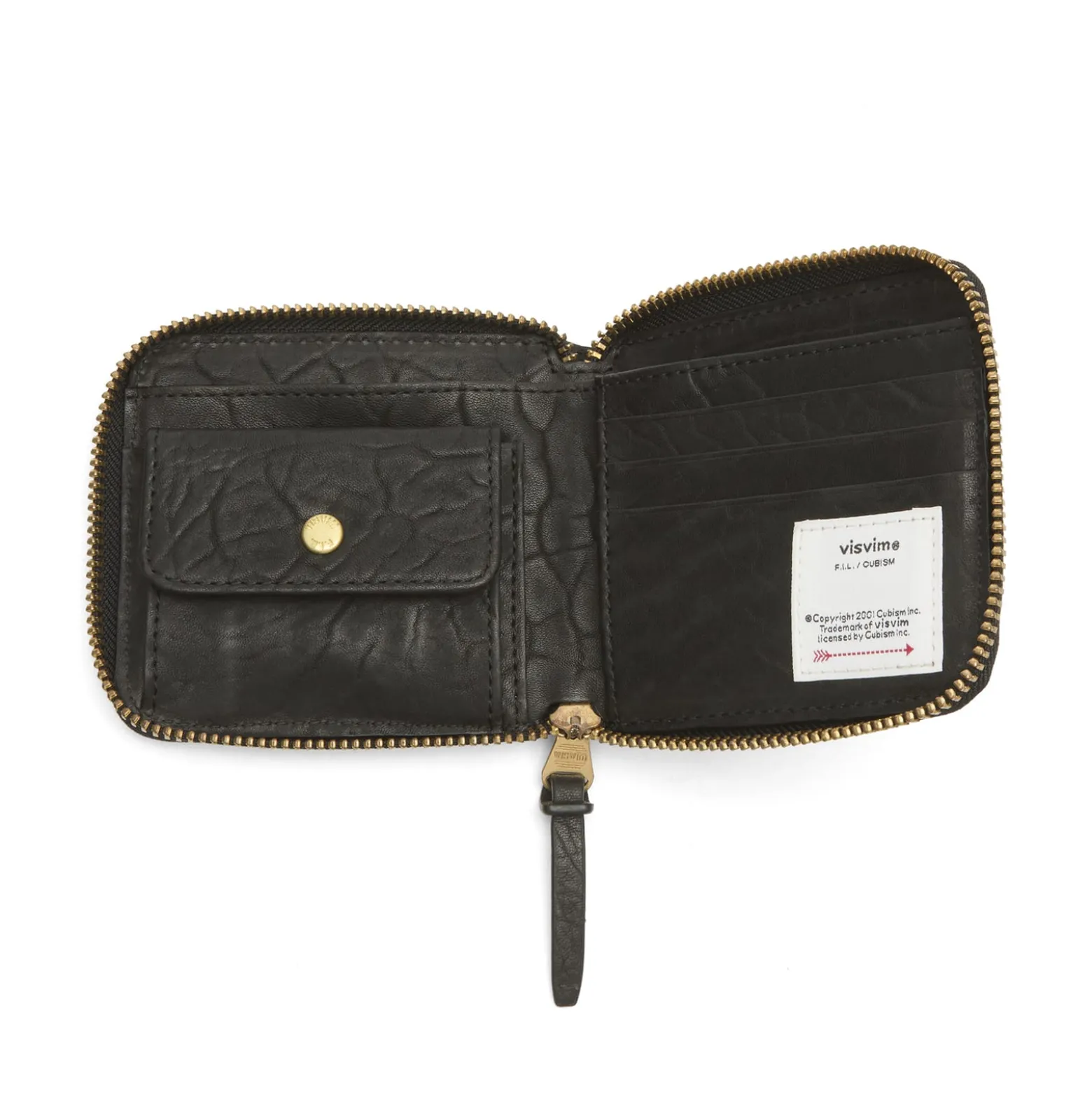 Visvim Leather Bi-Fold Wallet