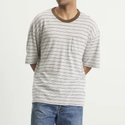 Visvim Mondo Border Stripe T-Shirt