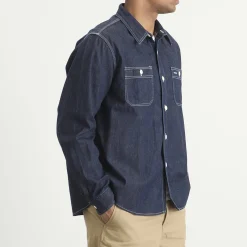 Visvim Mud Wash Denim Shirt