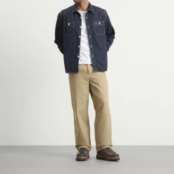 Visvim Mud Wash Denim Shirt