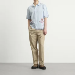 Wax London Aubyn Pleated Trousers